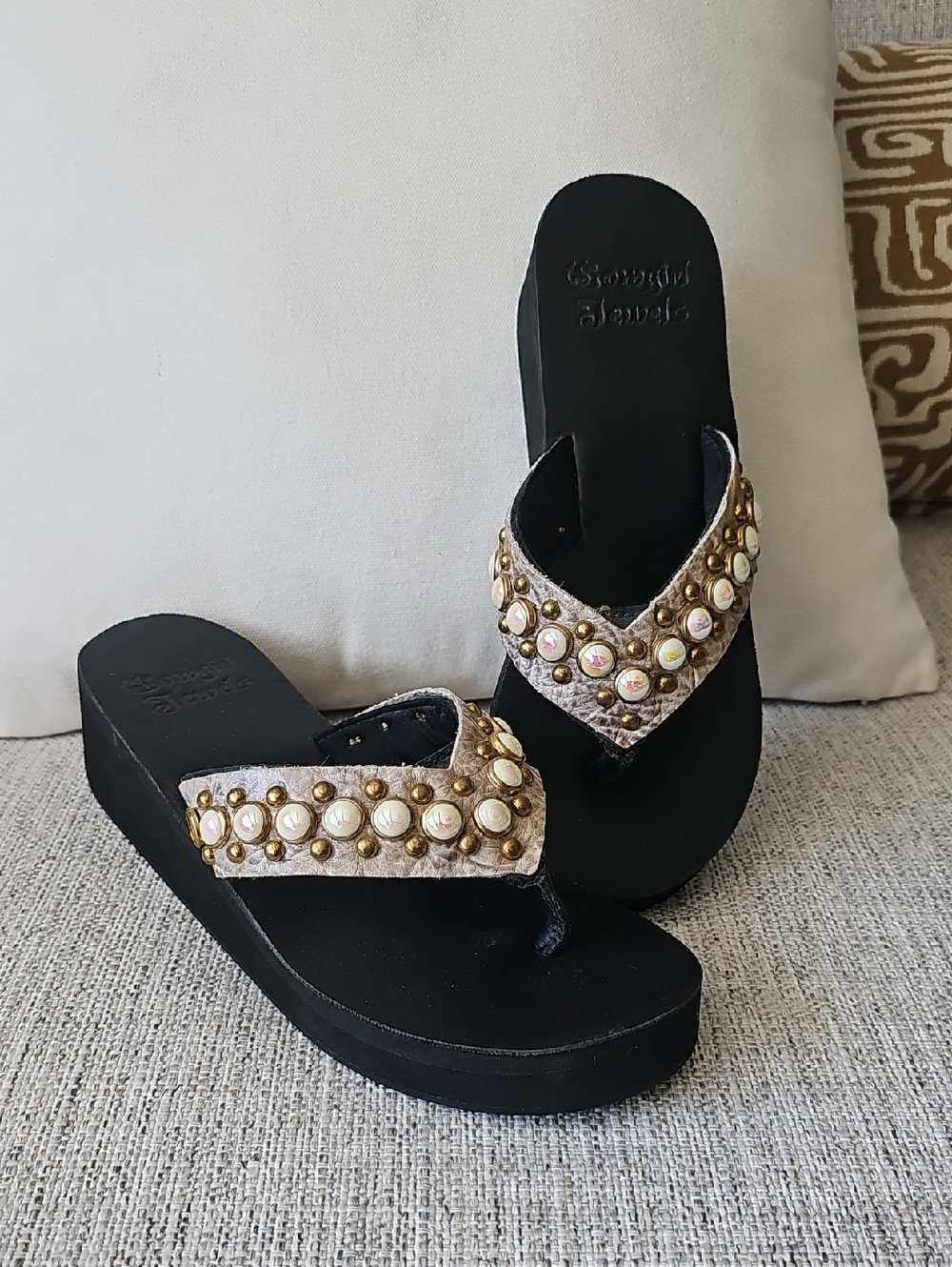 Cowgirl Jewels Flip Flops